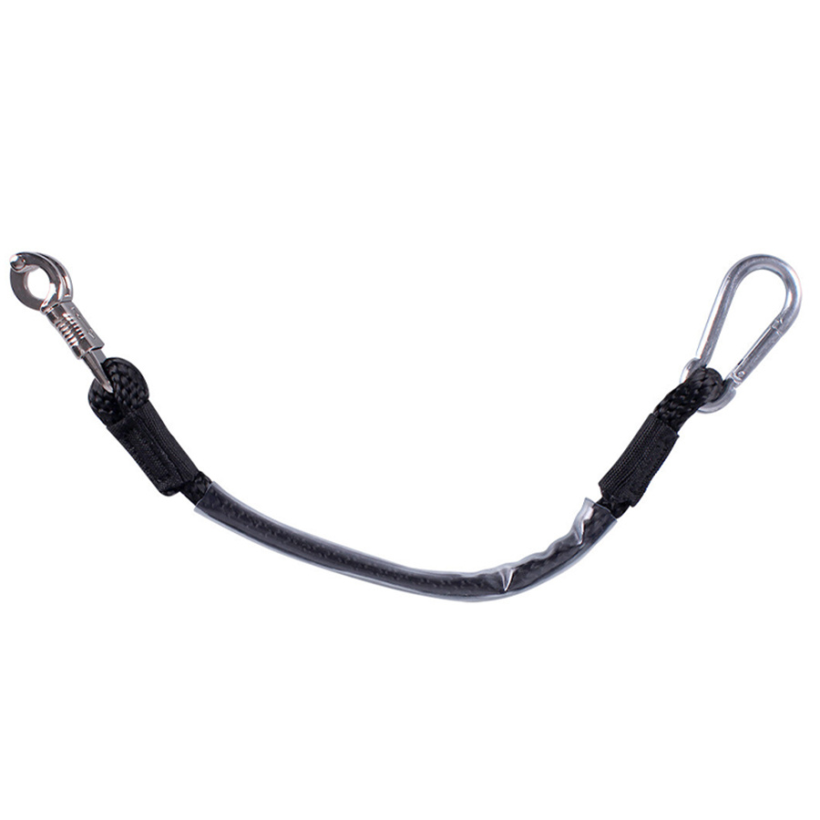 Transport Halter Panic Clip Black