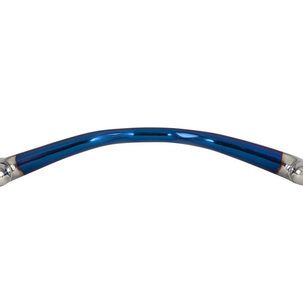 Recht Eggbut Bit with Port Sweet Iron 14mm