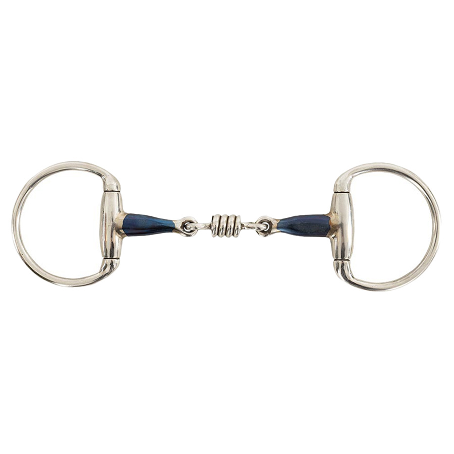 Double Jointed Eggbut Bit with Roles Sweet Iron 14mm