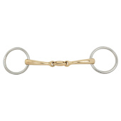 Double Jointed Bit Soft Contact Bradoon 12mm Double Jointed Bit Soft Contact Bradoon 12mm