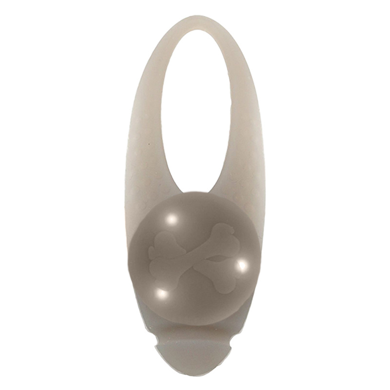 Silicone LED Safety Light Basic Grey