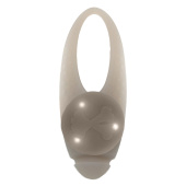 Silicone LED Safety Light Basic Grey Silicone LED Safety Light Basic Grey