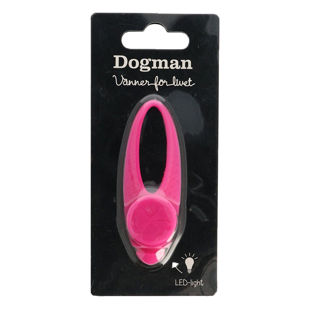 Silicone LED Safety Light Basic Pink