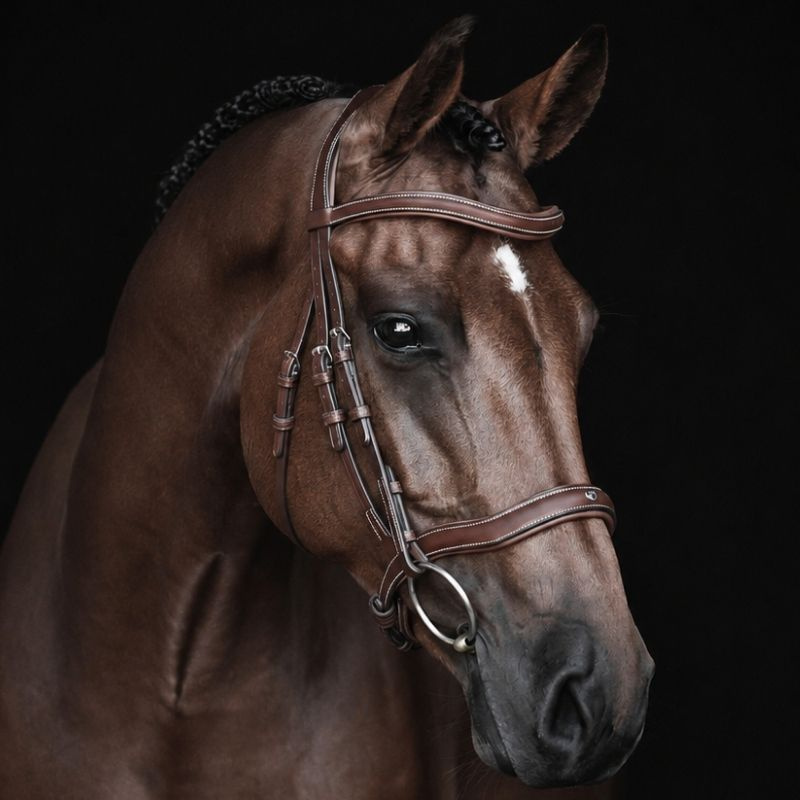 Anatomical Bridle Eccelente Brown