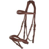 Anatomical Bridle Eccelente Brown Anatomical Bridle Eccelente Brown