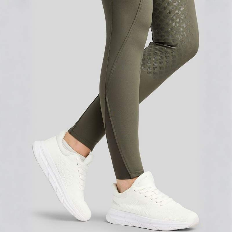 Riding Breeches MoVeronica Crystaltape Full Grip Forest Green