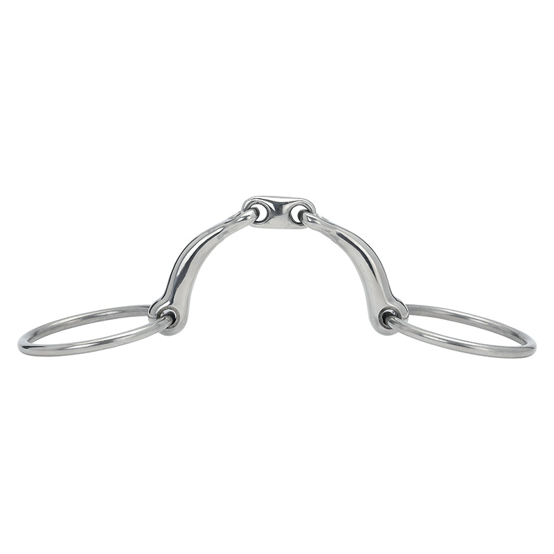 Double Jointed Bit Curved with Loose Rings HG