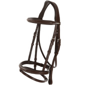 Bridle Fancy Slim Selected Chocolate/Silver Bridle Fancy Slim Selected Chocolate/Silver