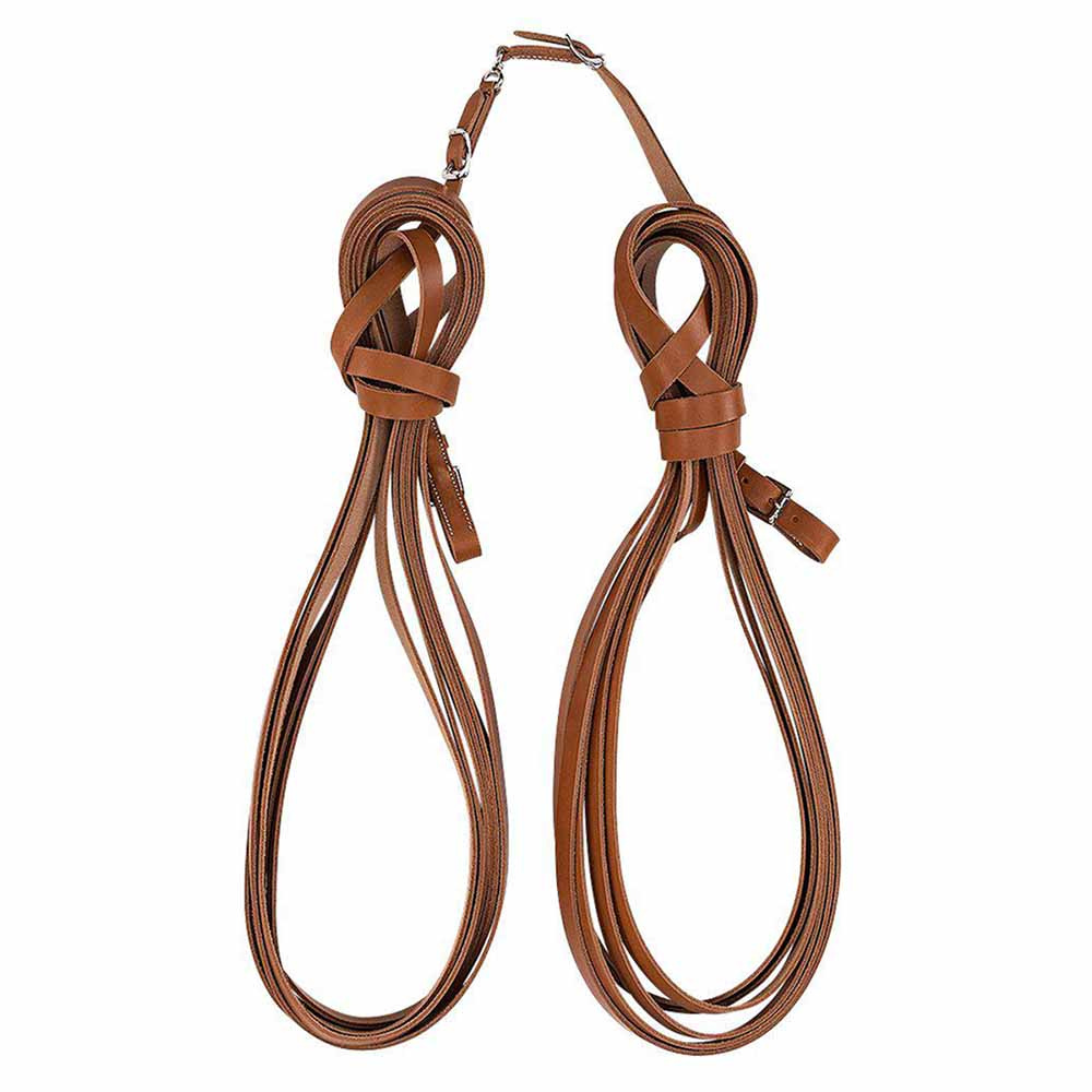 Long Lines for Ground Driving Light Brown