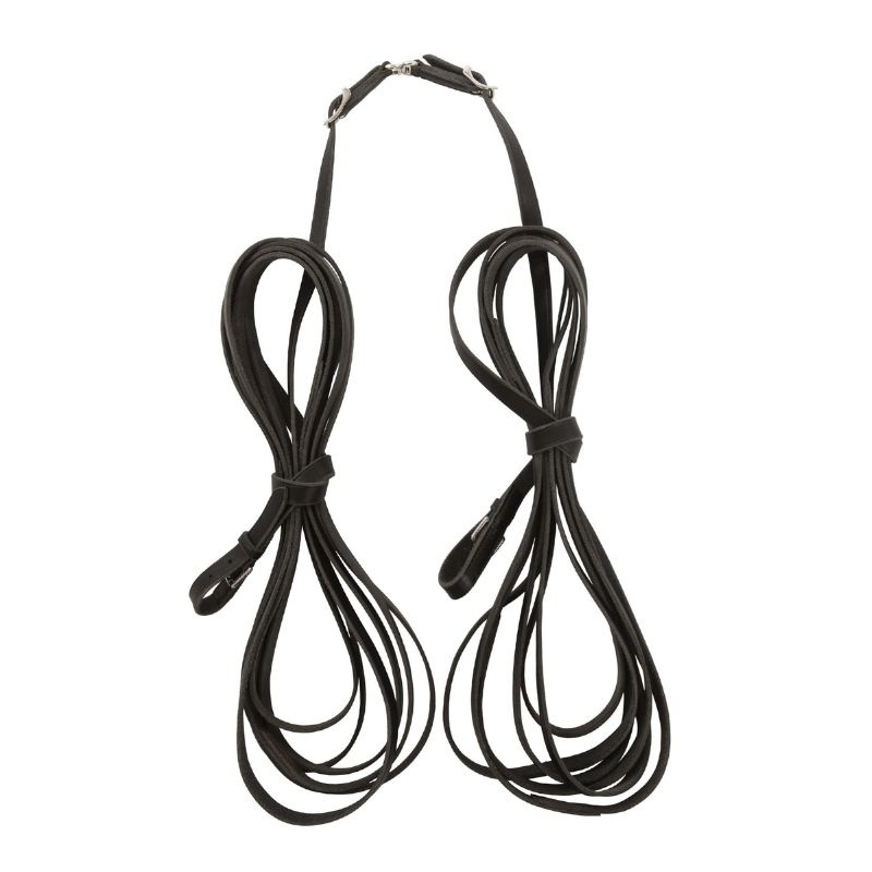 Lunge Reins Black