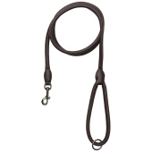Leather Leash Round-stitched 2m Brown Leather Leash Round-stitched 2m Brown