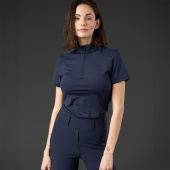 Riding Top Thelma 1/4 Zip Navy Blue Riding Top Thelma 1/4 Zip Navy Blue