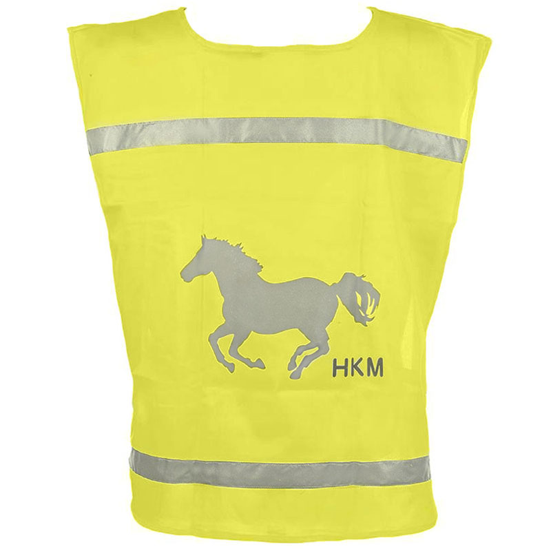 Reflective Vest Fluorescent Yellow/Silver