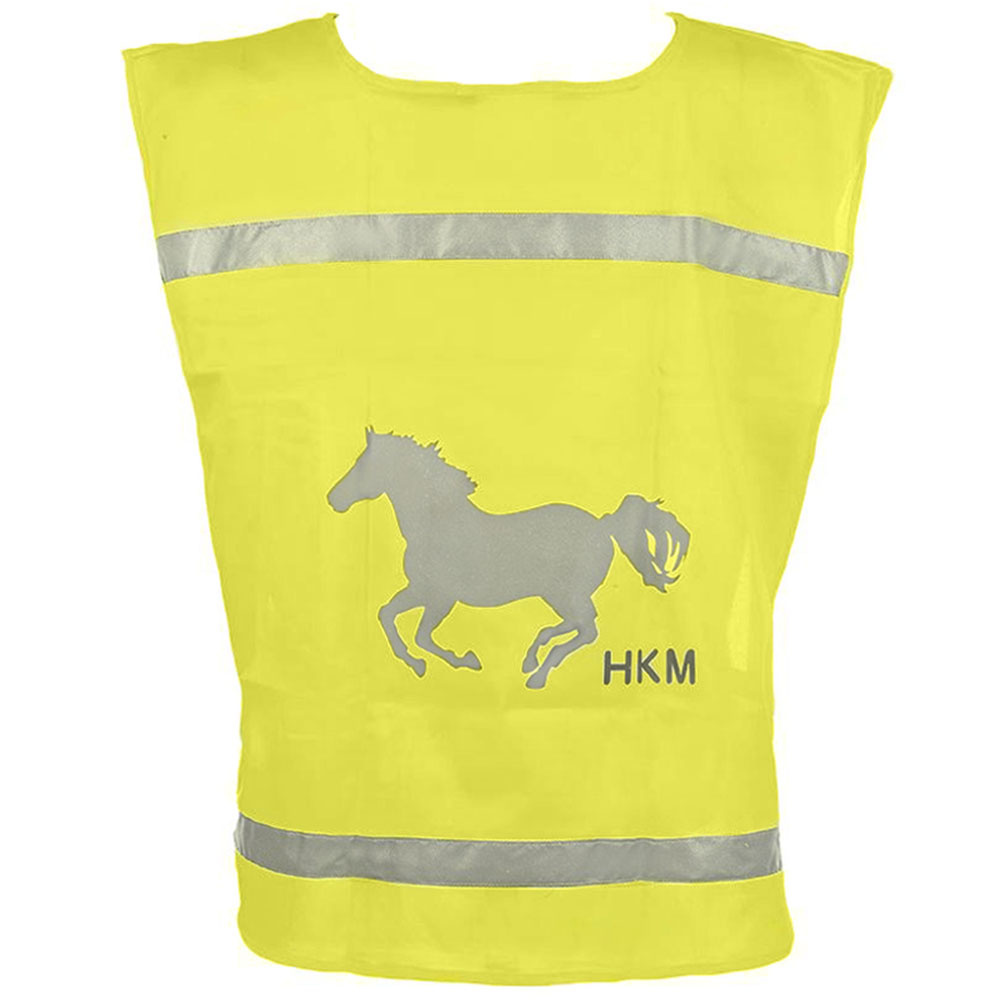 Reflective Vest Jr Fluorescent Yellow/Silver