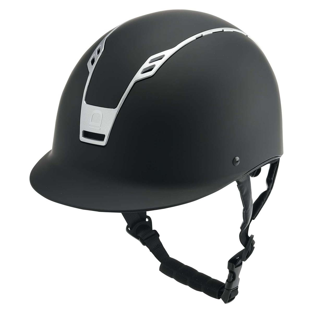 Riding Helmet Priority Matte Black