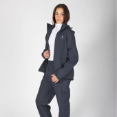 Rain Jacket Classic Unisex Lightweight Navy Blue Rain Jacket Classic Unisex Lightweight Navy Blue