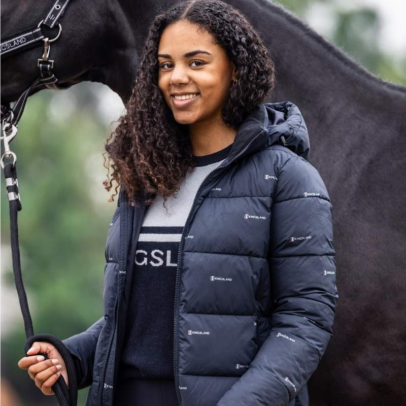 Riding Jacket Classic Insulated Navy Blue