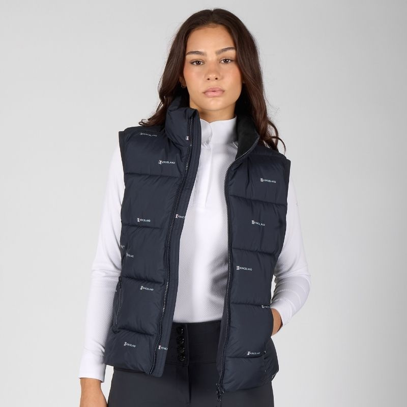 Riding Vest Classic Insulated Navy Blue
