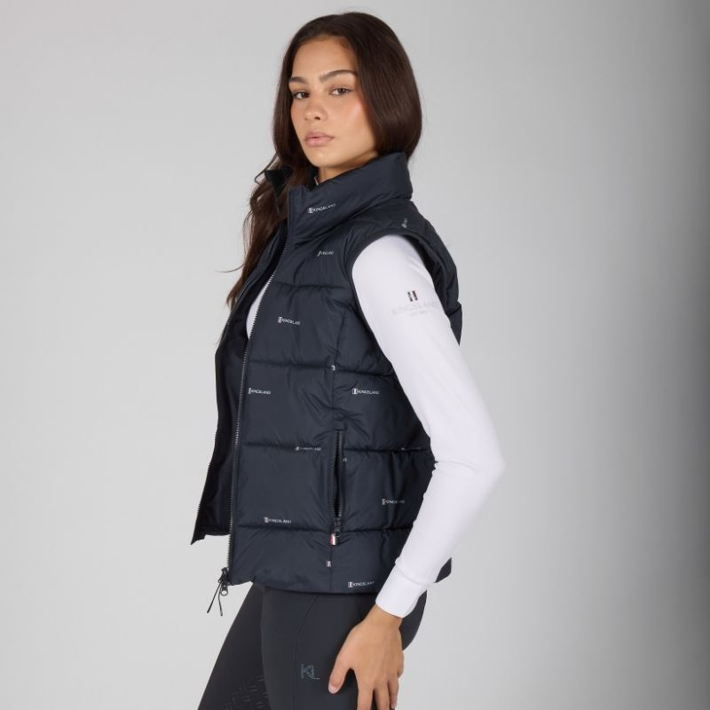 Riding Vest Classic Insulated Navy Blue