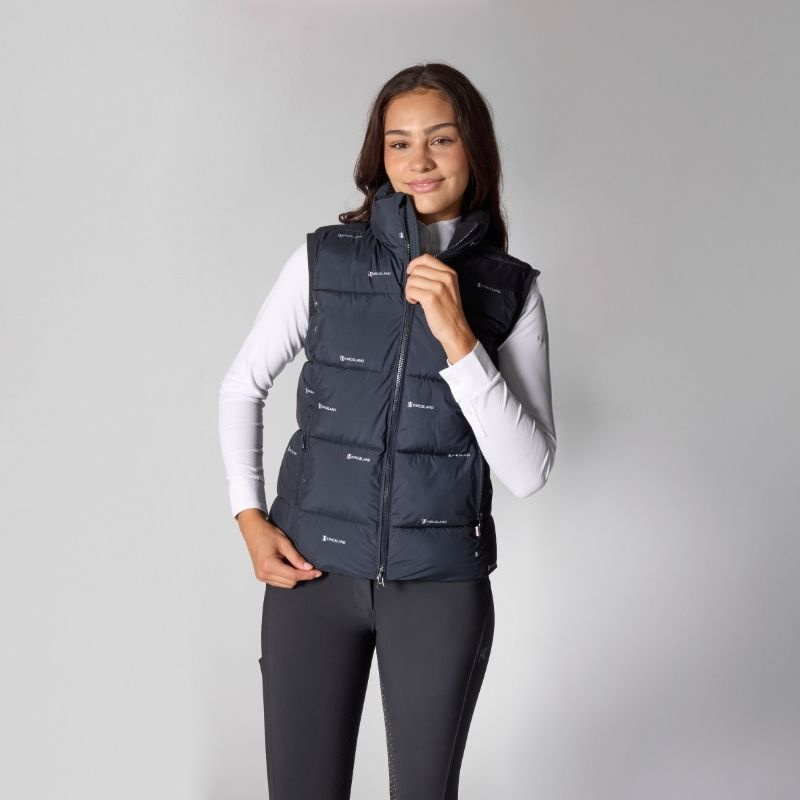 Riding Vest Classic Insulated Navy Blue
