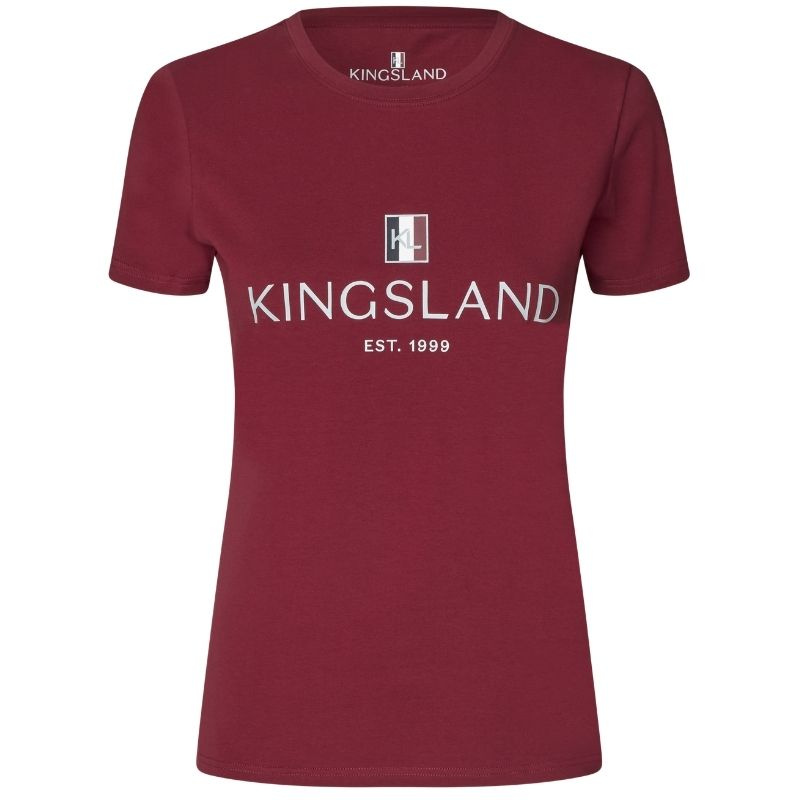 T-shirt Classic Logo Burgundy