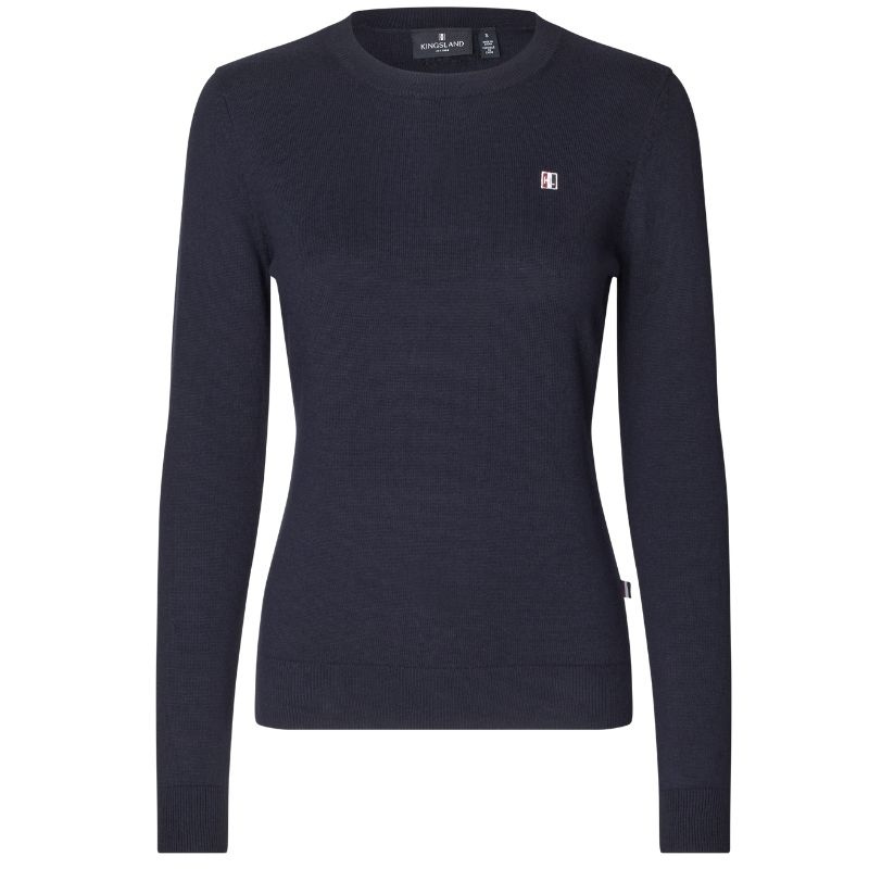 Pullover Classic O-Neck Navy Blue