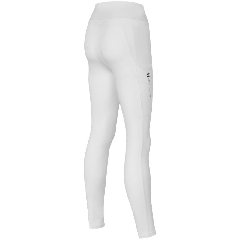 Riding Tights Classic Full Grip White