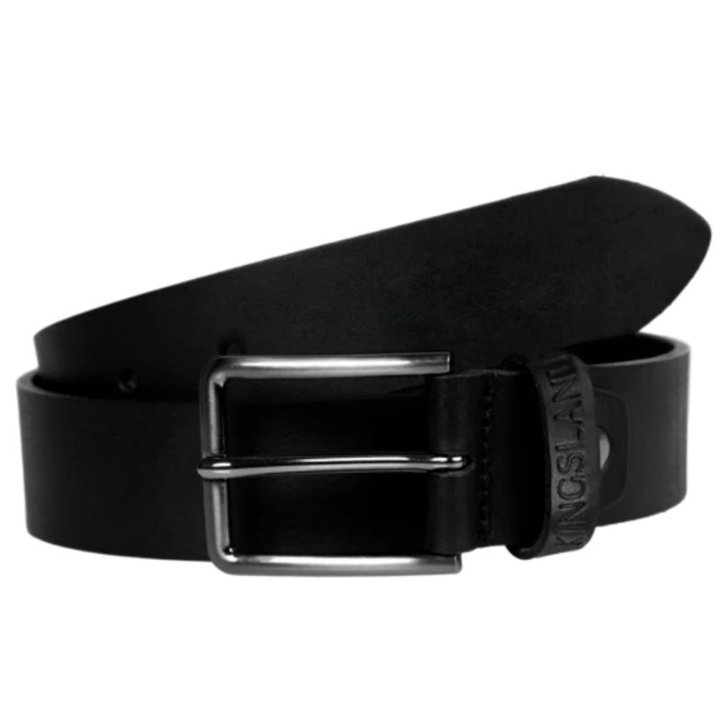 Leather Belt Classic Unisex Black
