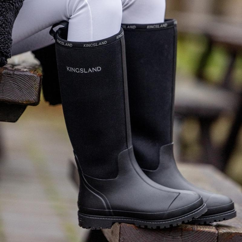 Rubber Boots KLMaria High Black