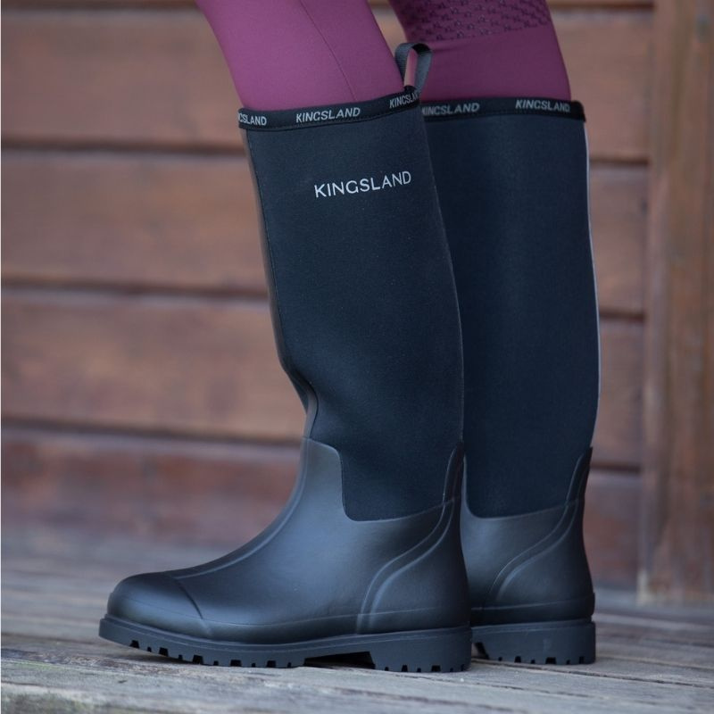 Rubber Boots KLMaria High Black