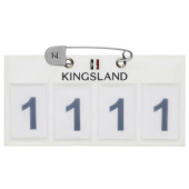 Number Bib Classic 4-Pocket 2-pack White Number Bib Classic 4-Pocket 2-pack White