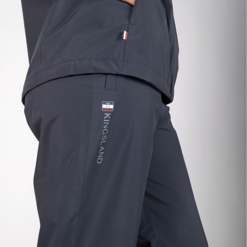 Rain Pants Classic Unisex Lightweight Navy Blue