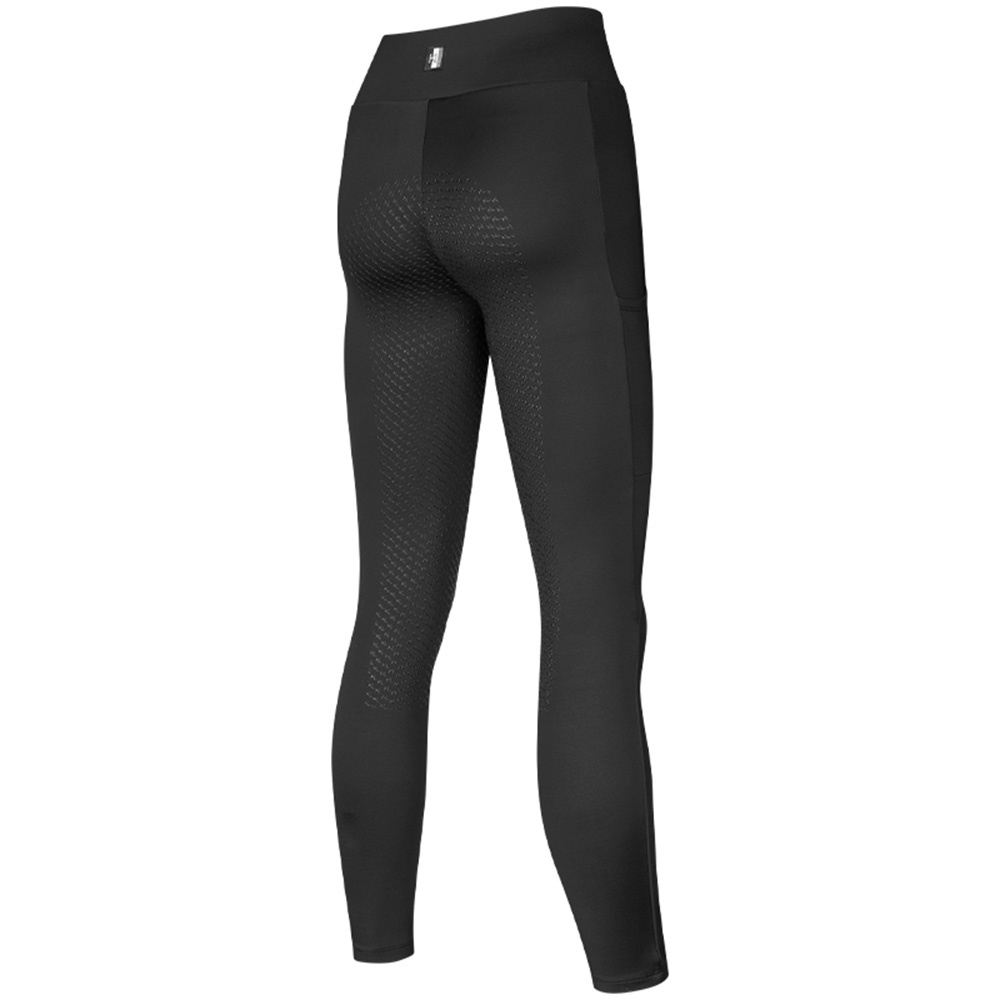 Winter Riding Tights Classic Brushed Full Grip Black