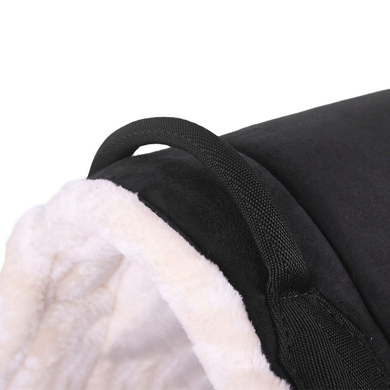 Bareback Pad Faux Fur Black