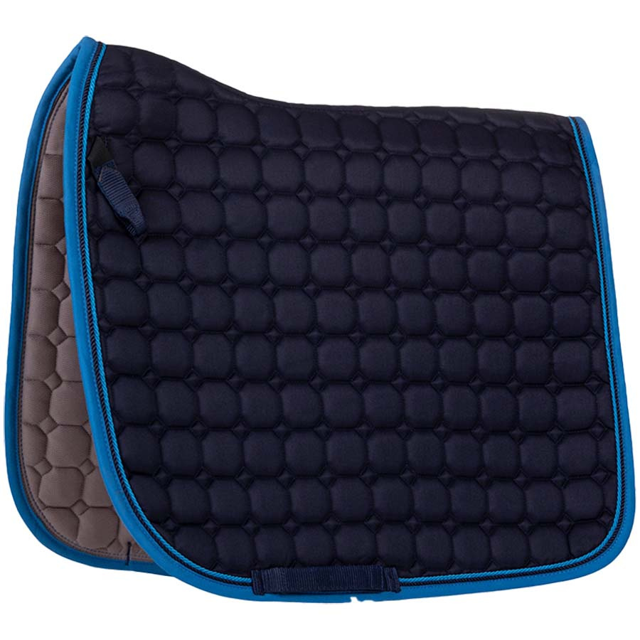 Dressage Saddle Pad Florence Navy Blue/Blue