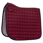 Dressage Saddle Pad Florence Burgundy/Navy Blue Dressage Saddle Pad Florence Burgundy/Navy Blue