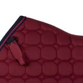 Dressage Saddle Pad Florence Burgundy/Navy Blue Dressage Saddle Pad Florence Burgundy/Navy Blue