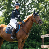 Allround Saddle Pad Florence Navy Blue/Blue Allround Saddle Pad Florence Navy Blue/Blue