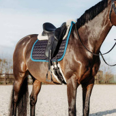 Allround Saddle Pad Florence Navy Blue/Blue Allround Saddle Pad Florence Navy Blue/Blue