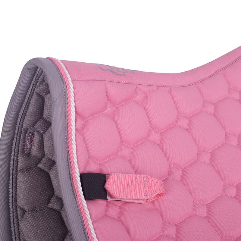 Allround Saddle Pad Florence Pink/Grey