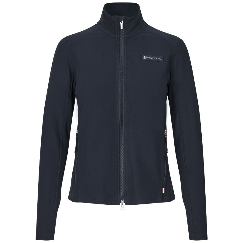 Fleece Jacket Classic Mens Polar Navy Blue