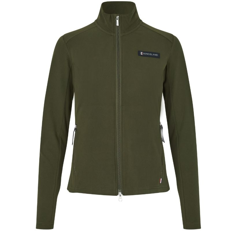 Fleece Jacket Classic Mens Polar Green