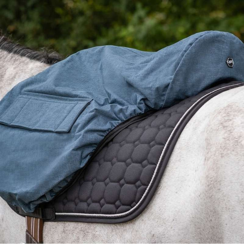 Saddle Cover Water Repellent Blue