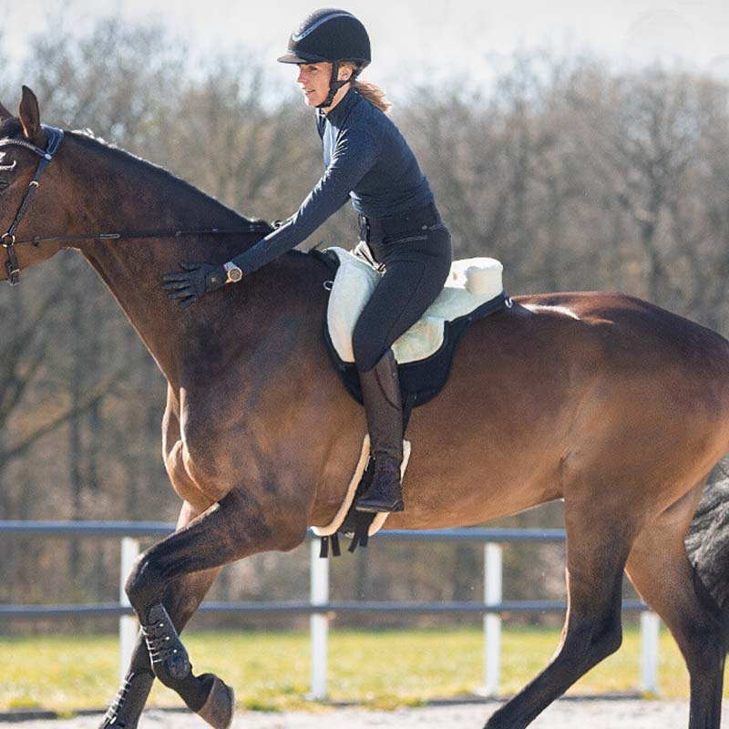 Bareback Pad Super Soft Black/Nature