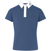 Competition Shirt Kids/Junior Boy Osaka Short Sleeve Blue Competition Shirt Kids/Junior Boy Osaka Short Sleeve Blue