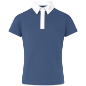 Competition Shirt Kids/Junior Boy Osaka Short Sleeve Blue Competition Shirt Kids/Junior Boy Osaka Short Sleeve Blue
