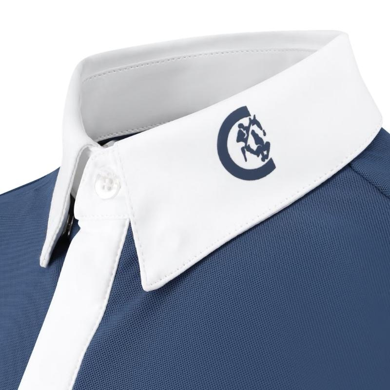 Competition Shirt Kids/Junior Boy Osaka Long Sleeve Blue