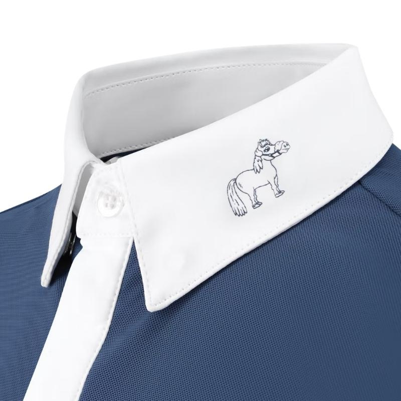 Competition Shirt Kids/Junior Boy Osaka Long Sleeve Blue