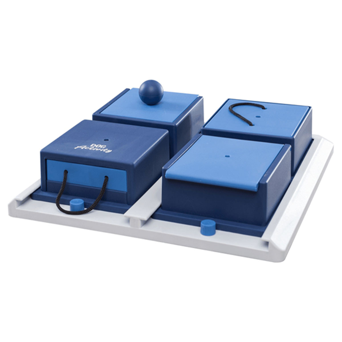 Interactive Toy Dog 0Activity Poker Box 1 Level 2 Blue/White