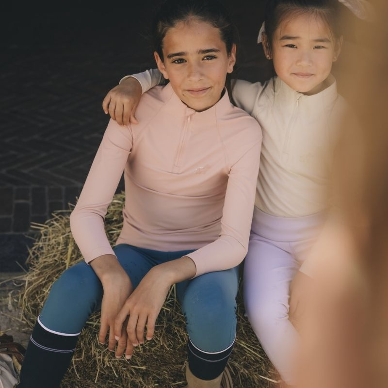 Training Top Kids/Junior Girl Madrid Long Sleeve Old Pink